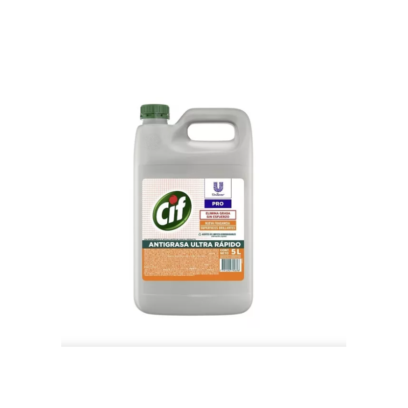 LIMPIADOR CIF ANTIGRASA BIDON x5lts