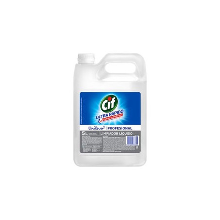 LIMPIADOR CIF VIDRIOS Y MULTIUSOS x5lts