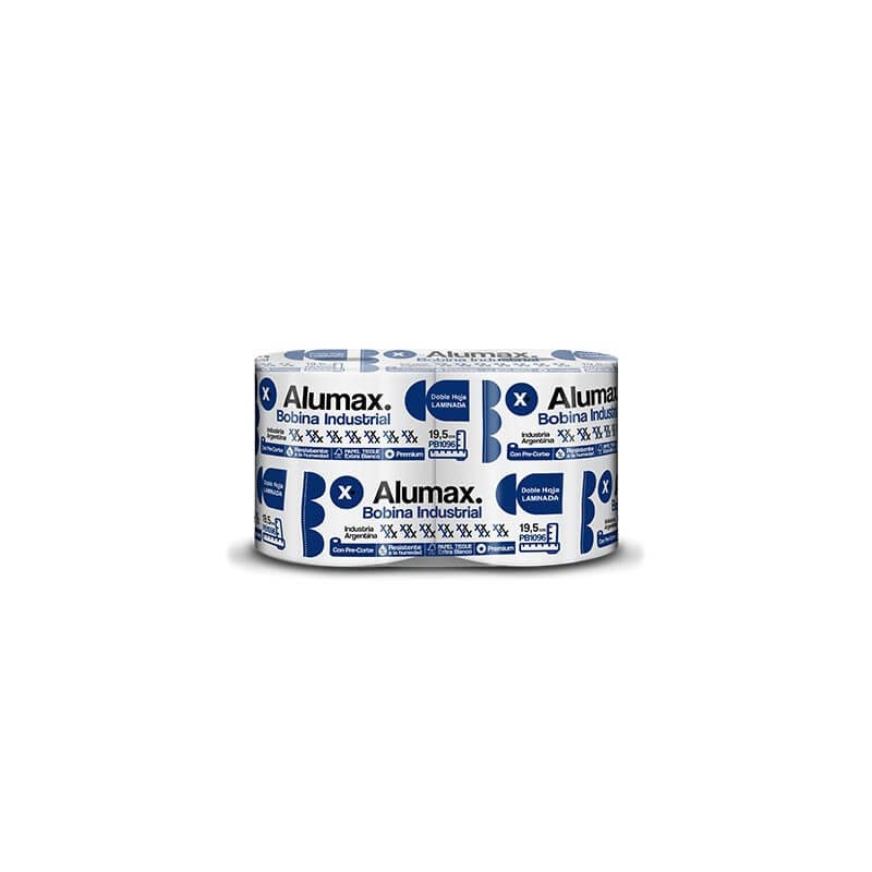 BOBINA CON PRECORTE ALUMAX x20cm