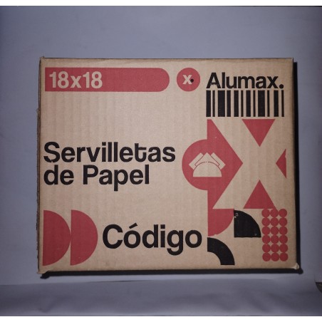 SERVILLETAS BLANCAS 18X18