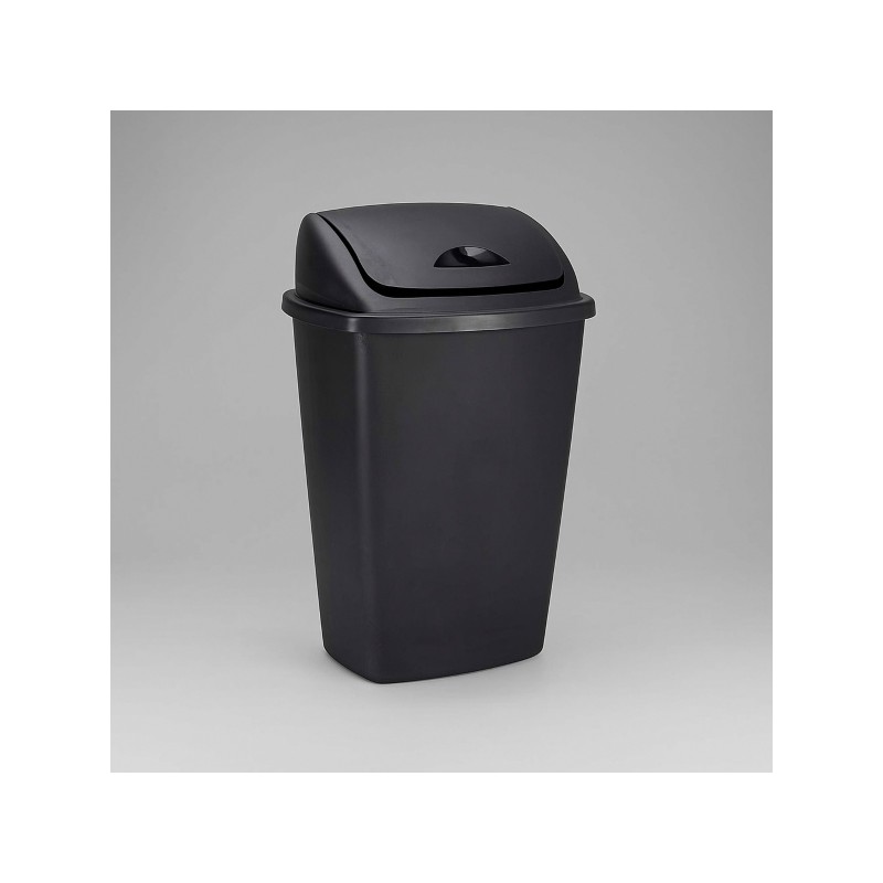 RECIPIENTE RESIDUOS 25LTS TAPA REBATIBLE