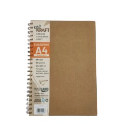 CUADERNO PAPERLAND A4 ECO KRAFT