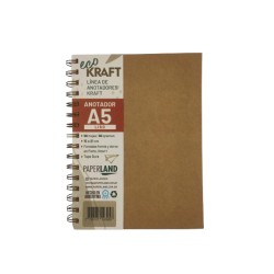 CUADERNO PAPERLAND A5 ECO KRAFT